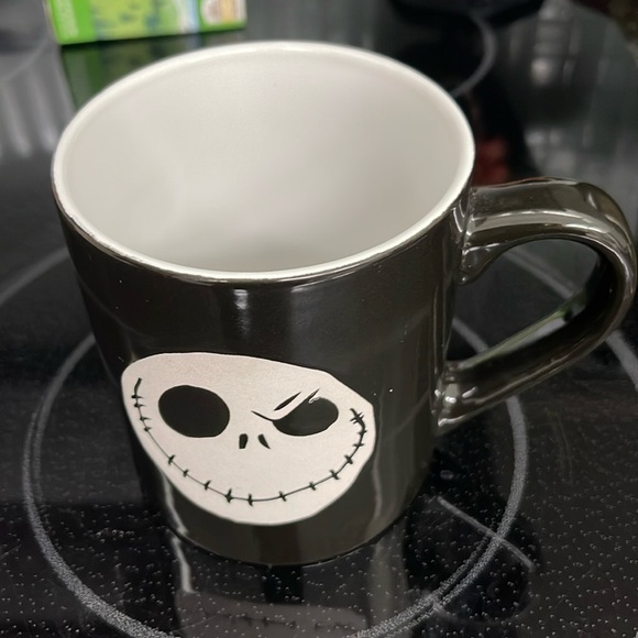 Disney Other - The Nightmare Before Christmas Jack Skellington Black &  White Mug NWT